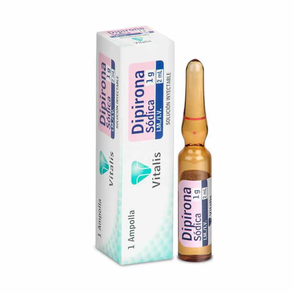 [11860] DIPIRONA 1 GR X 1 AMP 2 ML - LAVIMAR - C6