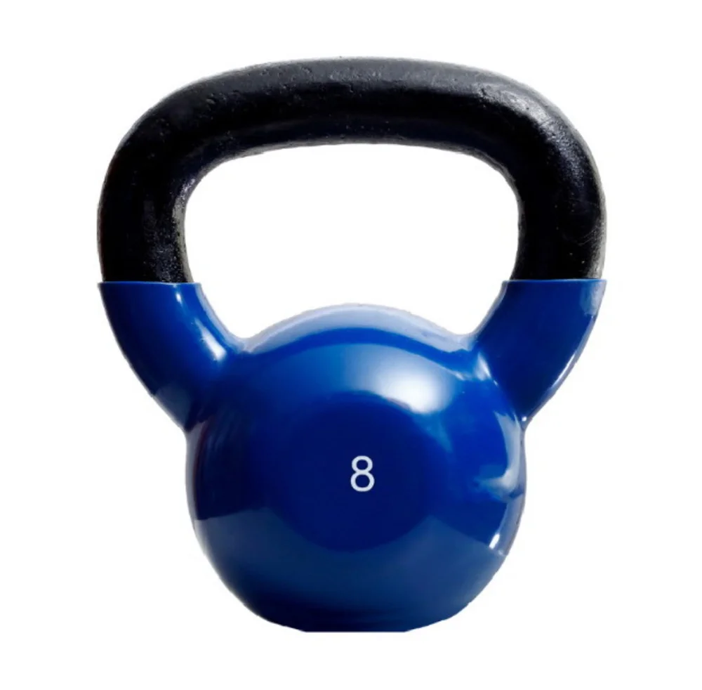 [18610] PESA RUSA DE FUNDICION X 8 KG. REC. EN VINILO D-KET-8