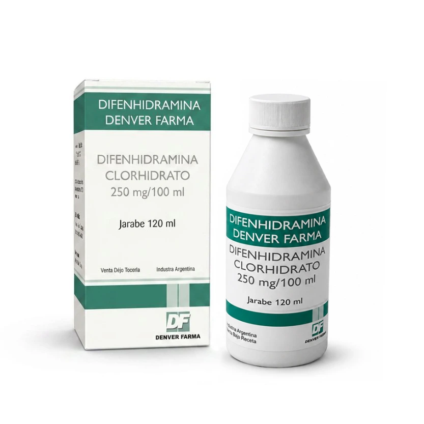 [721] DIFENHIDRAMINA 250MG X 120 ML - DENVER FARMA - D8