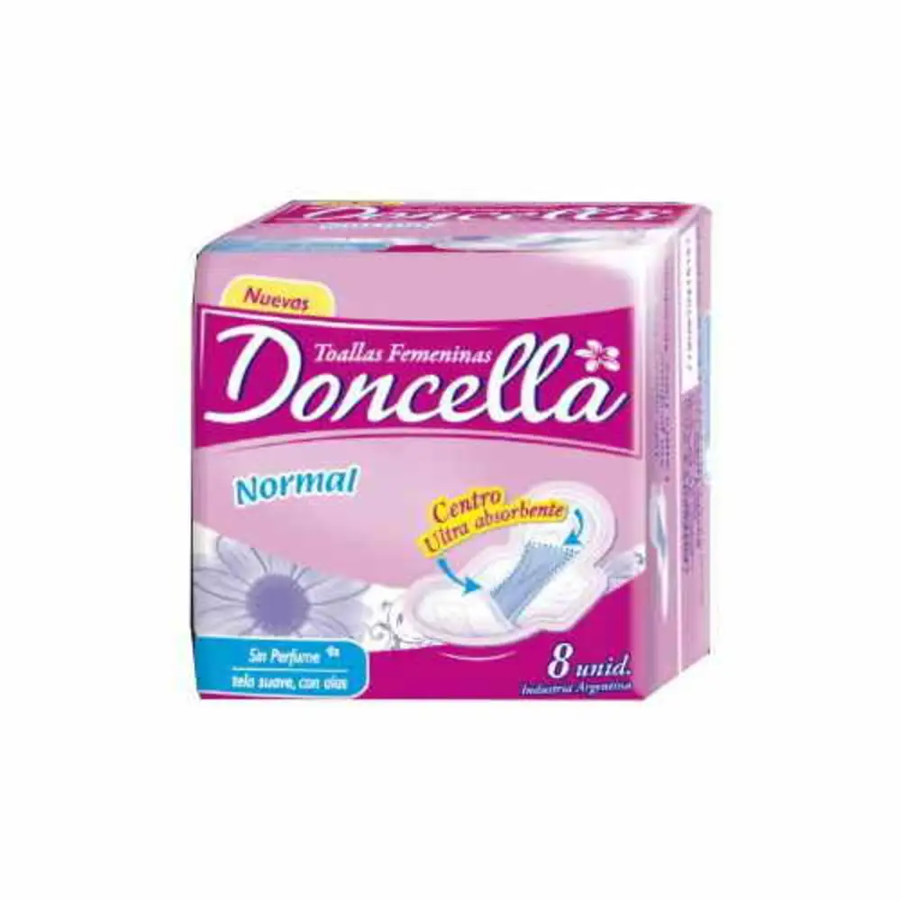 [17711] TOALLA NORMAL POCKET C/ALAS- S/DEO - X 8