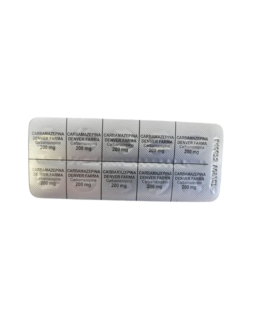[619] CARBAMAZEPINA 200MG X 10 COMP.DENVER - B4 -