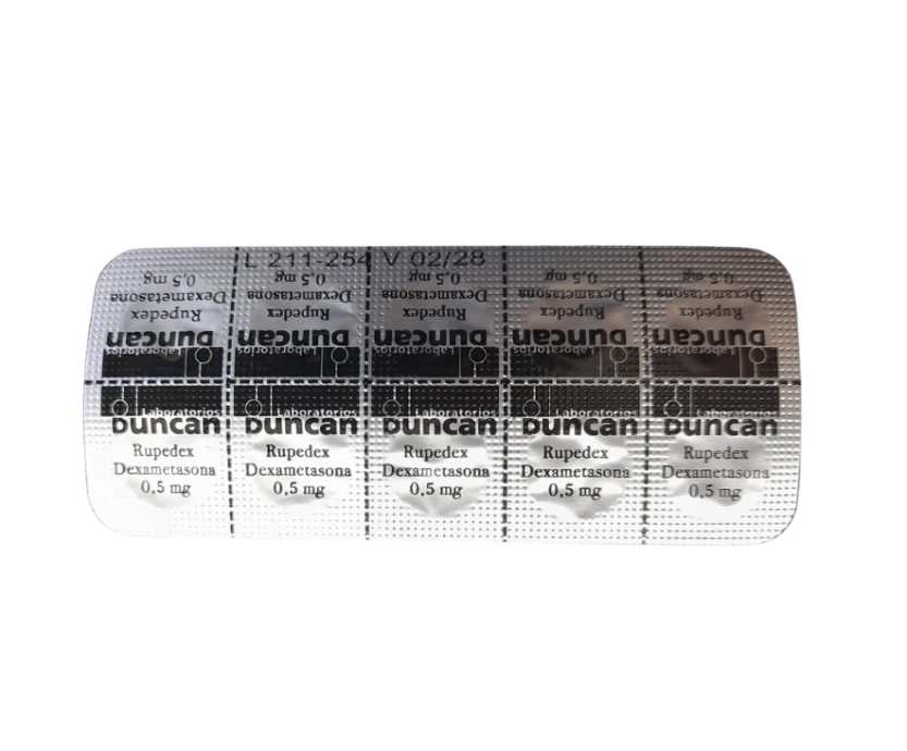 [676] DEXAMETASONA 0.5MG X 10 COMP. DUNCAN - B6 -
