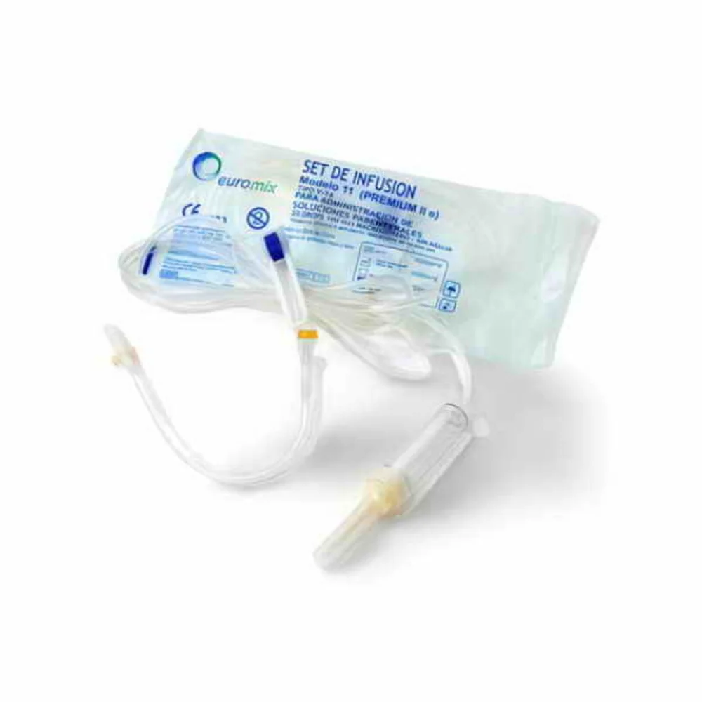[760] SET DE INFUSION SIN AGUJA V-14 C/CHAP. MACROGOTERO