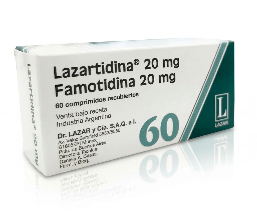 [2482] FAMOTIDINA COMP 20 MG LAZAR X-60 COMP - A7