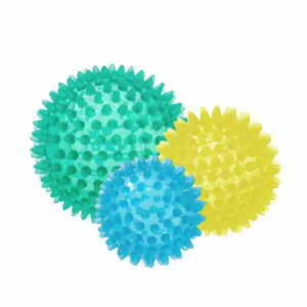 PELOTA PARA REHABILITACION CON PINCHES DIAMETRO 8CM