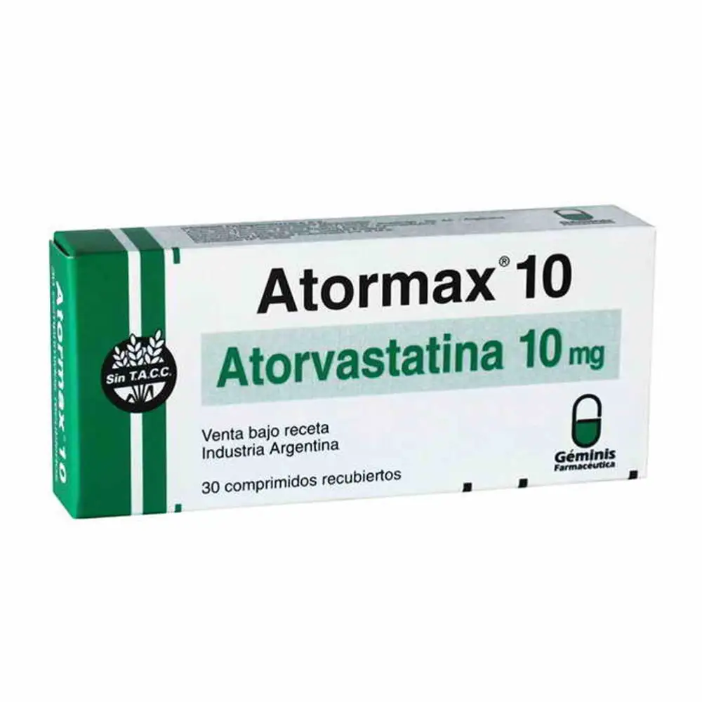 [13623] ATORVASTATINA  10 MG X 10 COMP VANNIER - B7